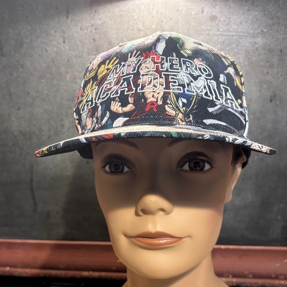 My Hero Academia Graphic Cap - Black - Picture 1 of 5